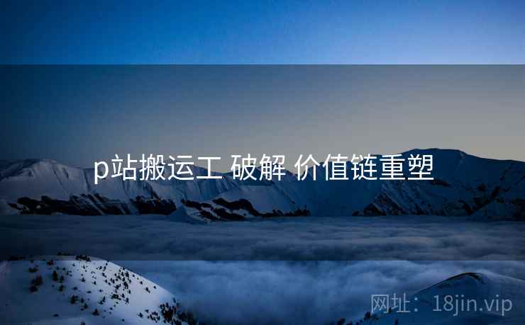 p站搬运工 破解 价值链重塑  第2张