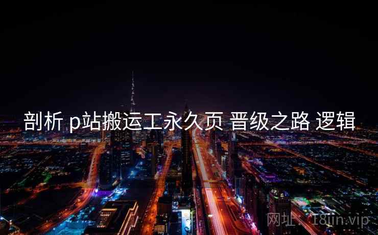 剖析 p站搬运工永久页 晋级之路 逻辑  第2张