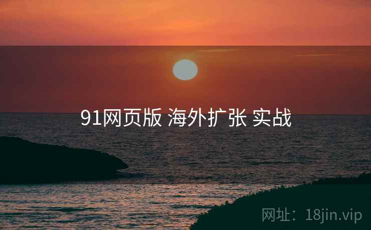 91网页版 海外扩张 实战  第2张