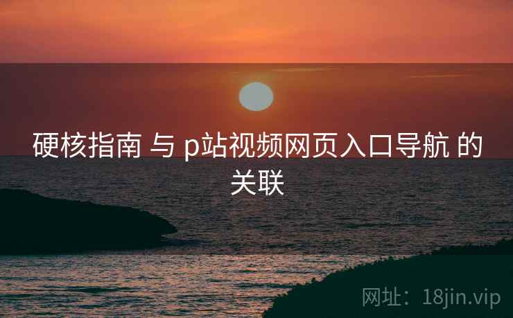 硬核指南 与 p站视频网页入口导航 的关联  第1张