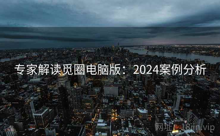 专家解读觅圈电脑版：2024案例分析  第2张