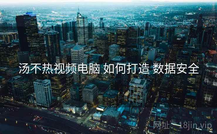 汤不热视频电脑 如何打造 数据安全  第2张