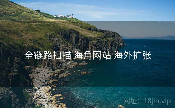 全链路扫描 海角网站 海外扩张  第1张